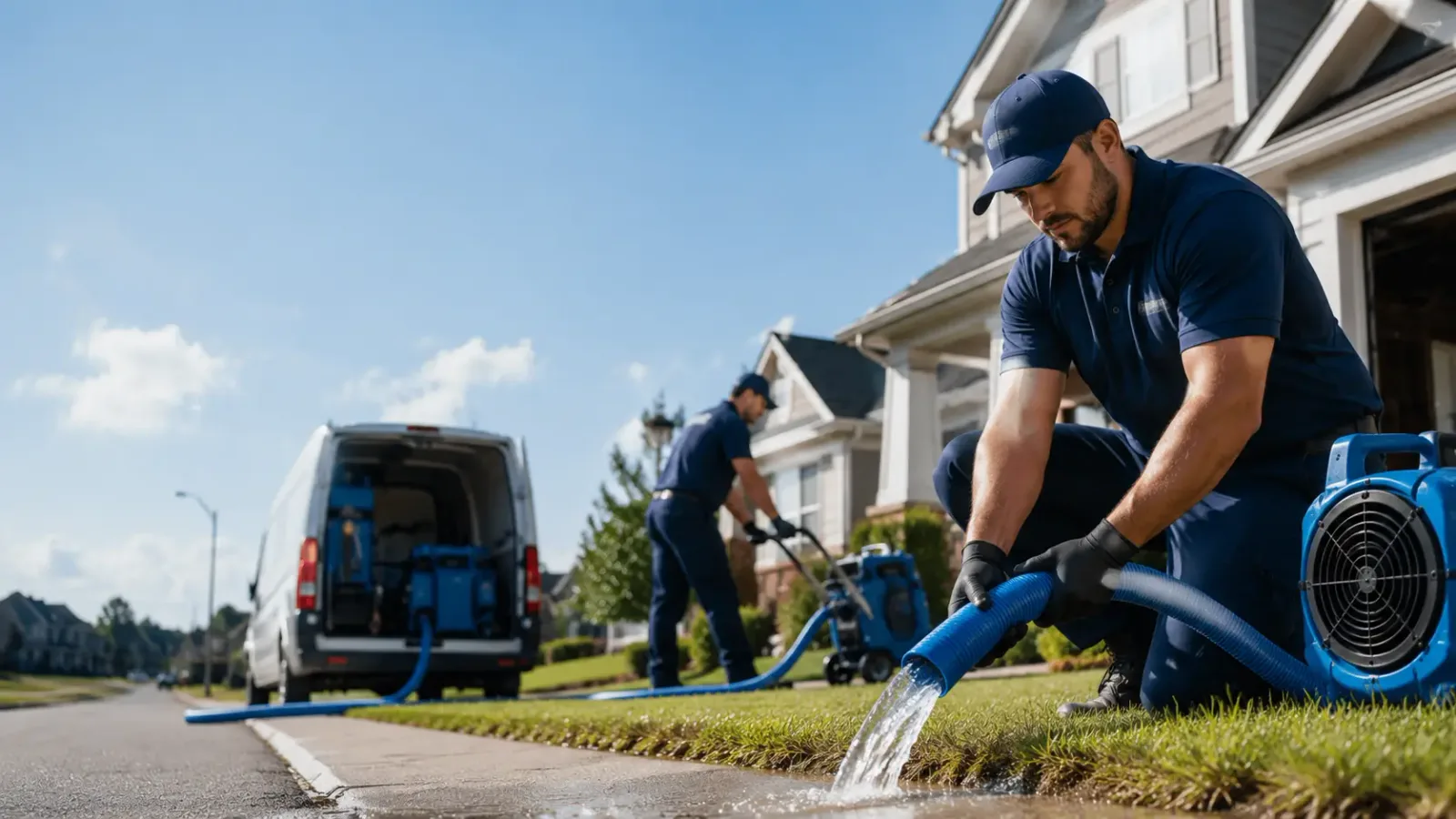 Flood Damage Restoration in Eola, TX